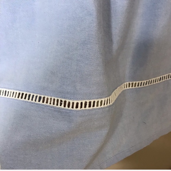 J Crew Eyelet Trim Pajama tank top - Picture 2 of 8